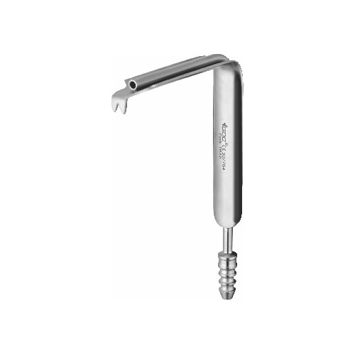 thumbnail image 2 of German Style Minnesota Cheek Retractor With Suction Tube For Dental Implant Ortho 2 of 3